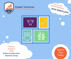 Greater Tomorrow Academy is now enrolling!